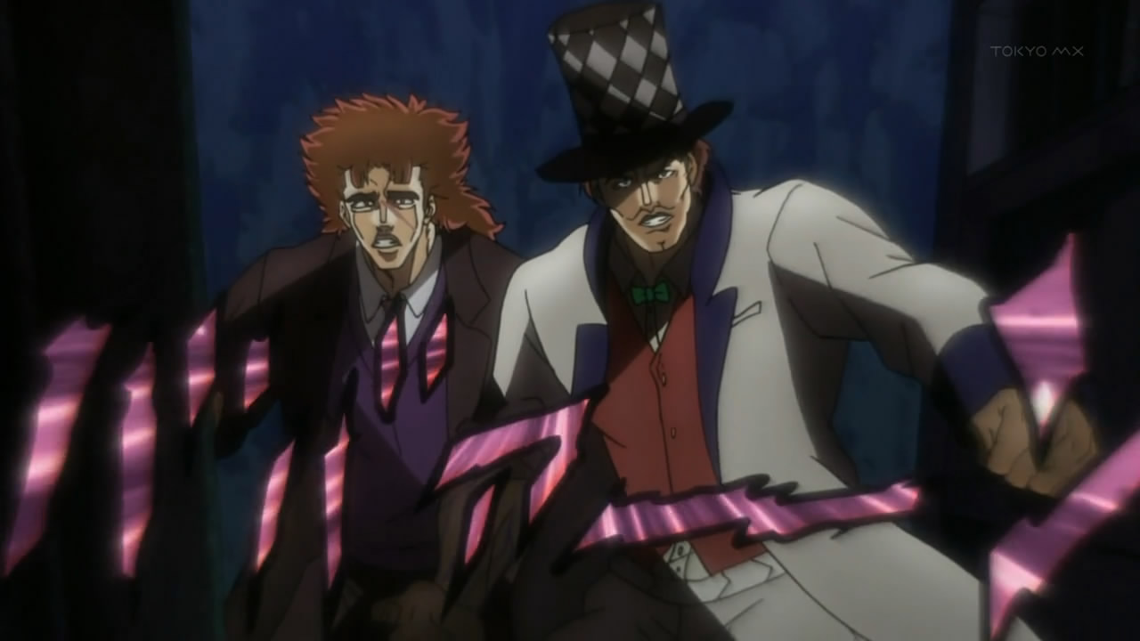 The center of anime and toku JoJo's Bizarre Adventure 06 Luck and Pluck
